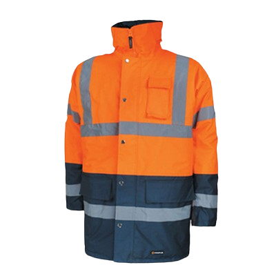 Kabát vízlepergető BLIZAR narancs XL